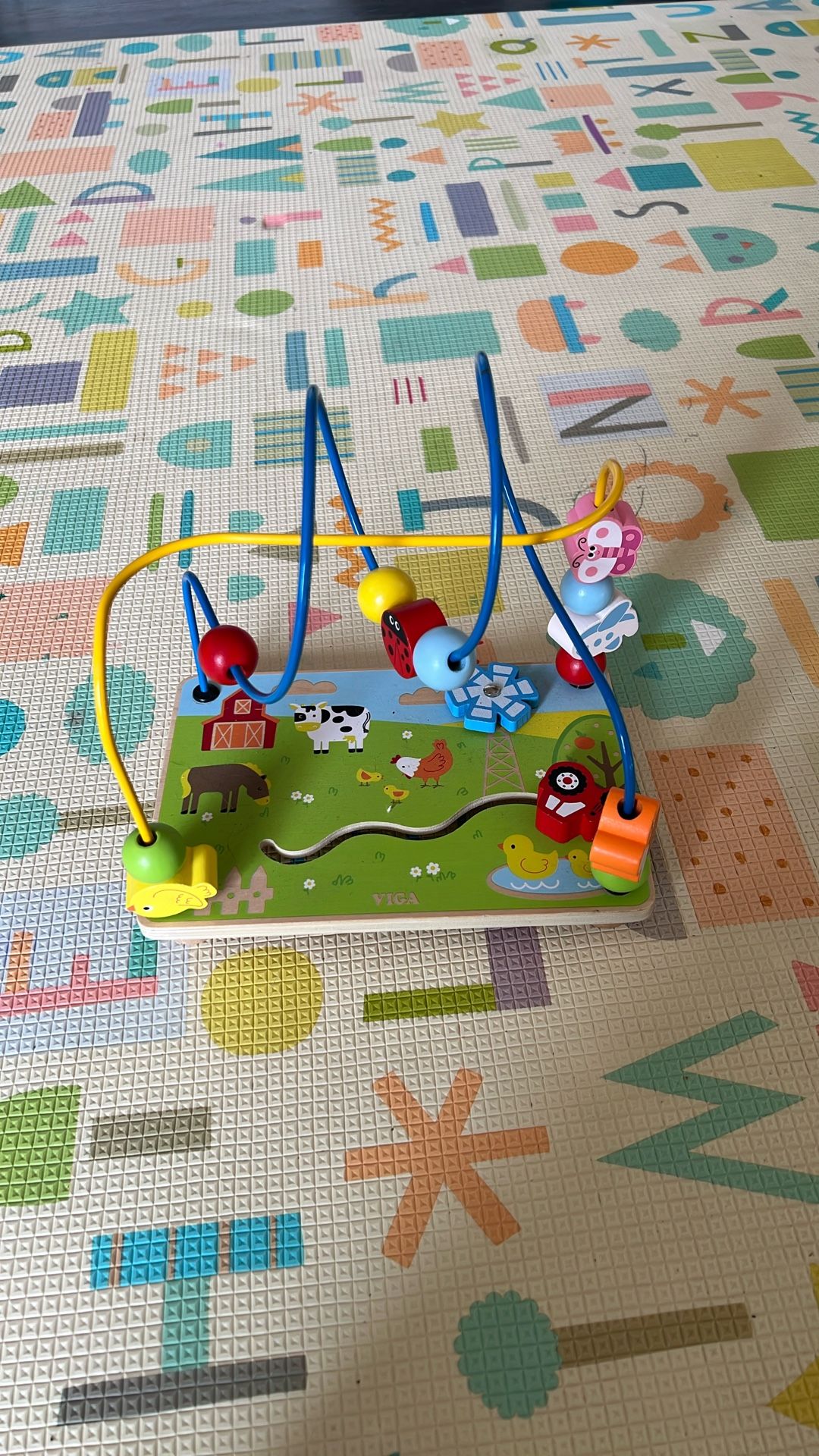 Viga Toys Farm Animal Maze Puzzle