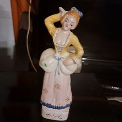 Vintage Porcelain Victorian  Lady
