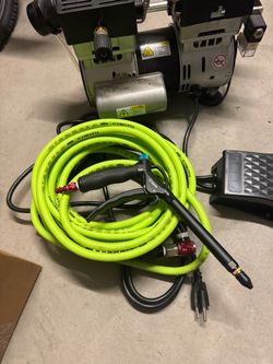 California Air Tools Ultra-Quiet Tankless Compressor + Flexzilla Hose & Gun