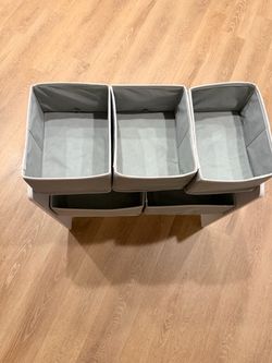 Toddler table and toy organizer