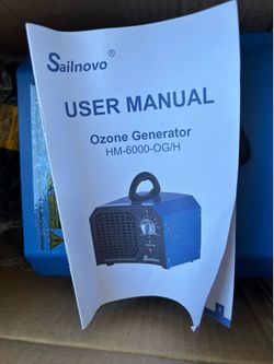 New in box OZONE air cleaner