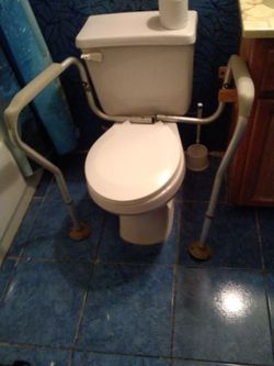 Toilet seat holder