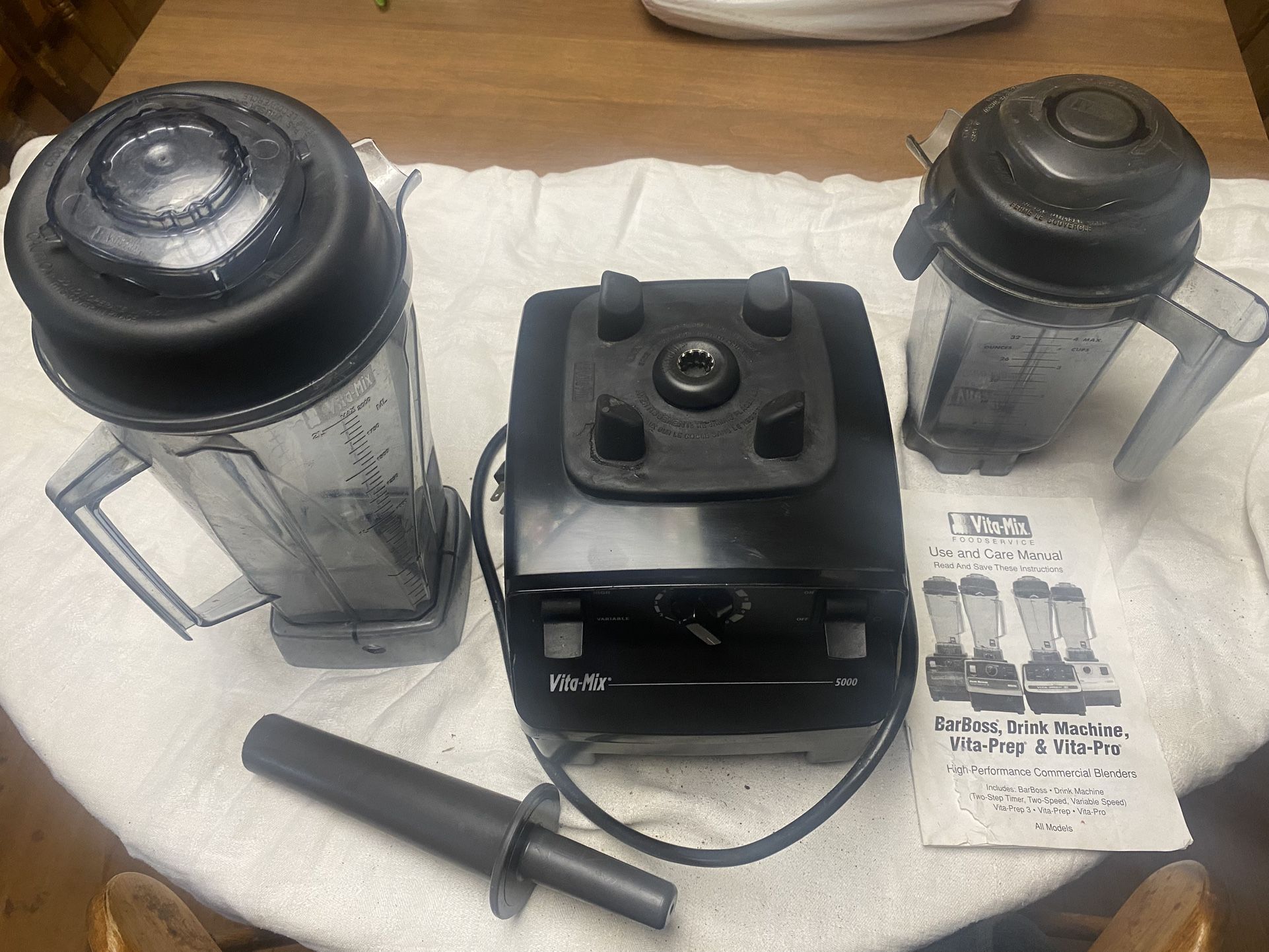 1035 Used VitaMix 5000 Model VMO103 WORKS! $130.00!