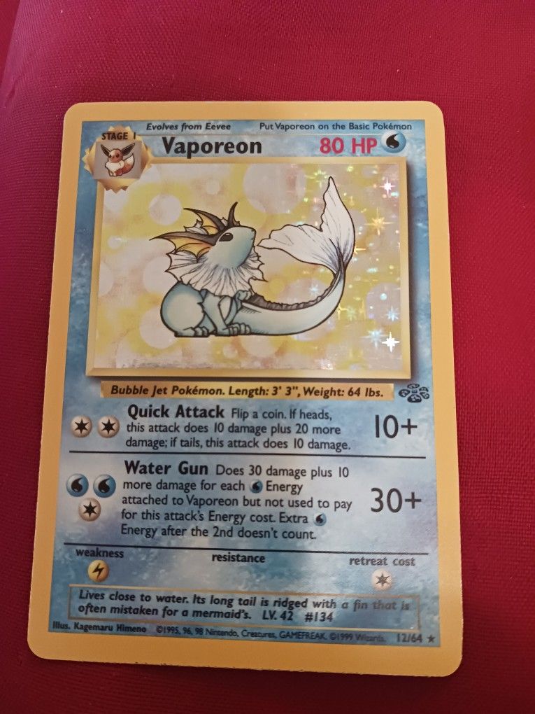 Yaporeon Hologram 