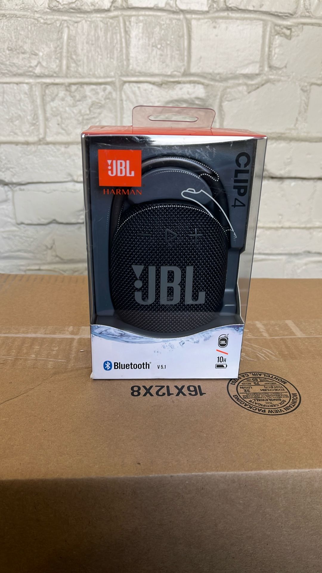 JBL Clip 4 Portable Bluetooth Speaker