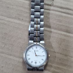 Citizen Men s Watch Quartz Titanium. New Japanes Battery, Good Working.