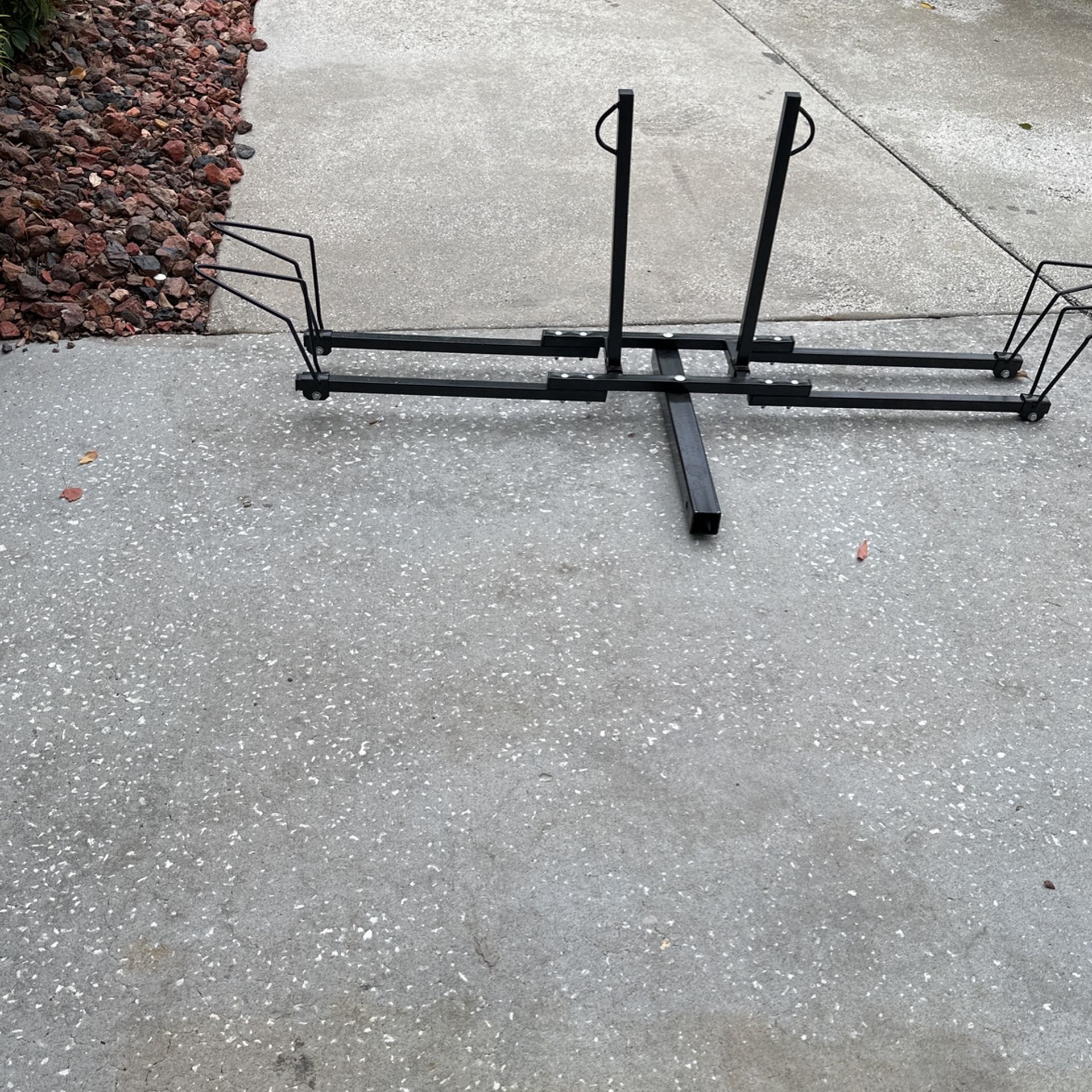 Steel Bike Rack For E Bikes Holds Two Bikes 2 Receiver 