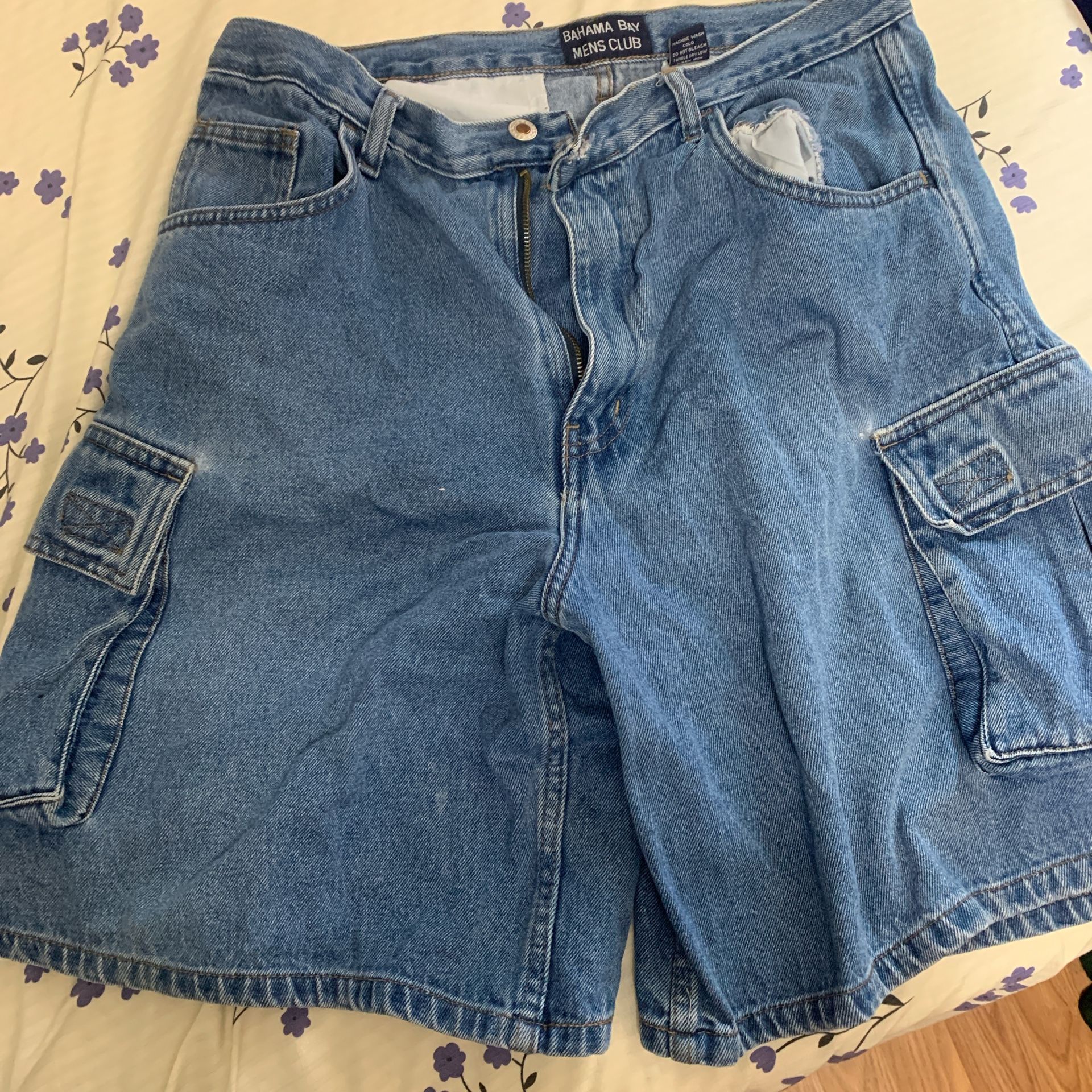 Denim Blue Men’s Shorts