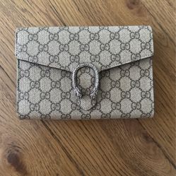 Gucci Dionysus Supreme Chain Wallet Purse