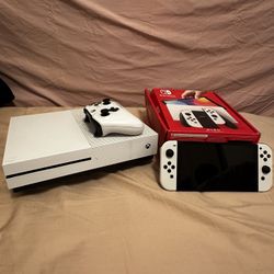 Xbox One S & Nintendo Switch OLED bundle 