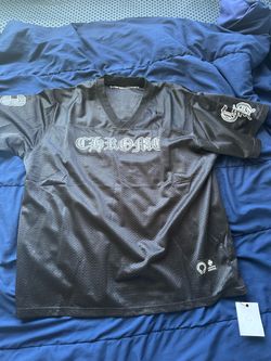 Black Chrome Heart Jersey