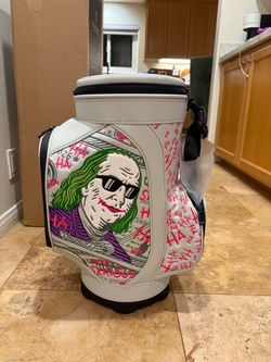 SWAG Golf Defaced Franklin Den Caddy Cooler - Rare / Collector
