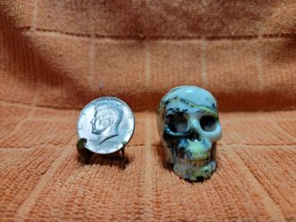 Jasper Carved Crystal Skull