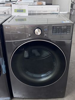 LG 7.4 cu ft Smart Electric Dryer - DLEX4000B - MSRP $1,300 - Our Price $650