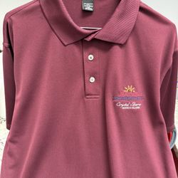 VINTAGE: Marriott Vacation Club  “Crystal Shores Marco Island Lot:(3-(L)-Polo’s & 1-(XL)-Jacket). Polo’s LIKE NEW.All Pre-Owned & GREAT CONDITION!!!😎