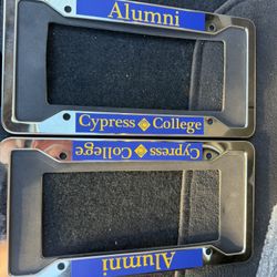 Cypress College - Alumni License Plate Frame 