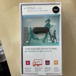 Fitbit One Wireless Activity Plus Sleep Tracker, Black