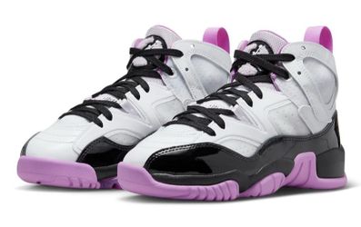 Jordan Size 5.5Y Kids (GS) Air Jordan Jumpman White Barely Grape New DQ8431-105