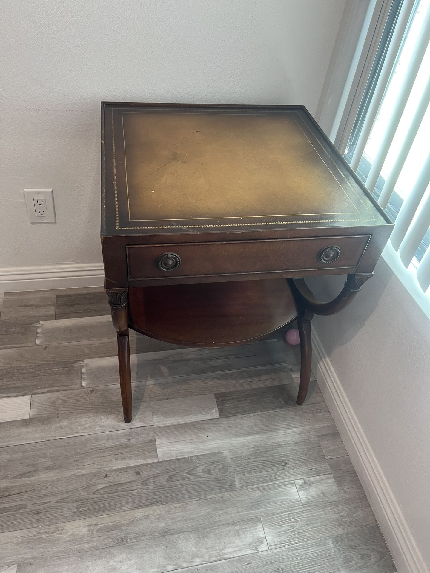 Wooden End Table