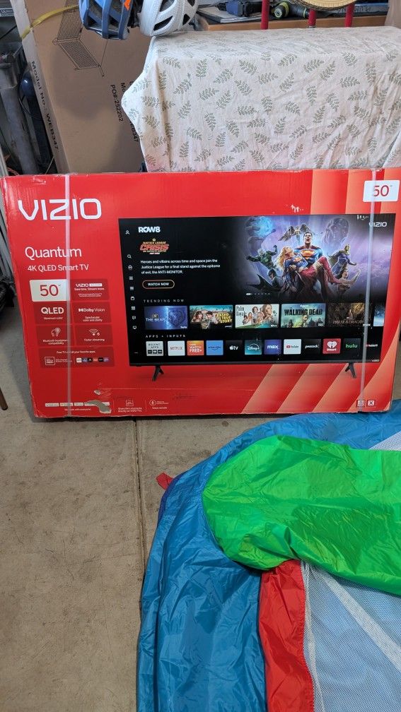 50" Vizio Quantum 4k QLED Smart TV 