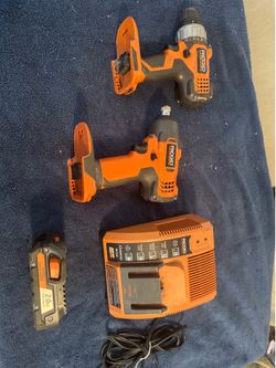 Ridgid Drill/impact 4 pcs.
