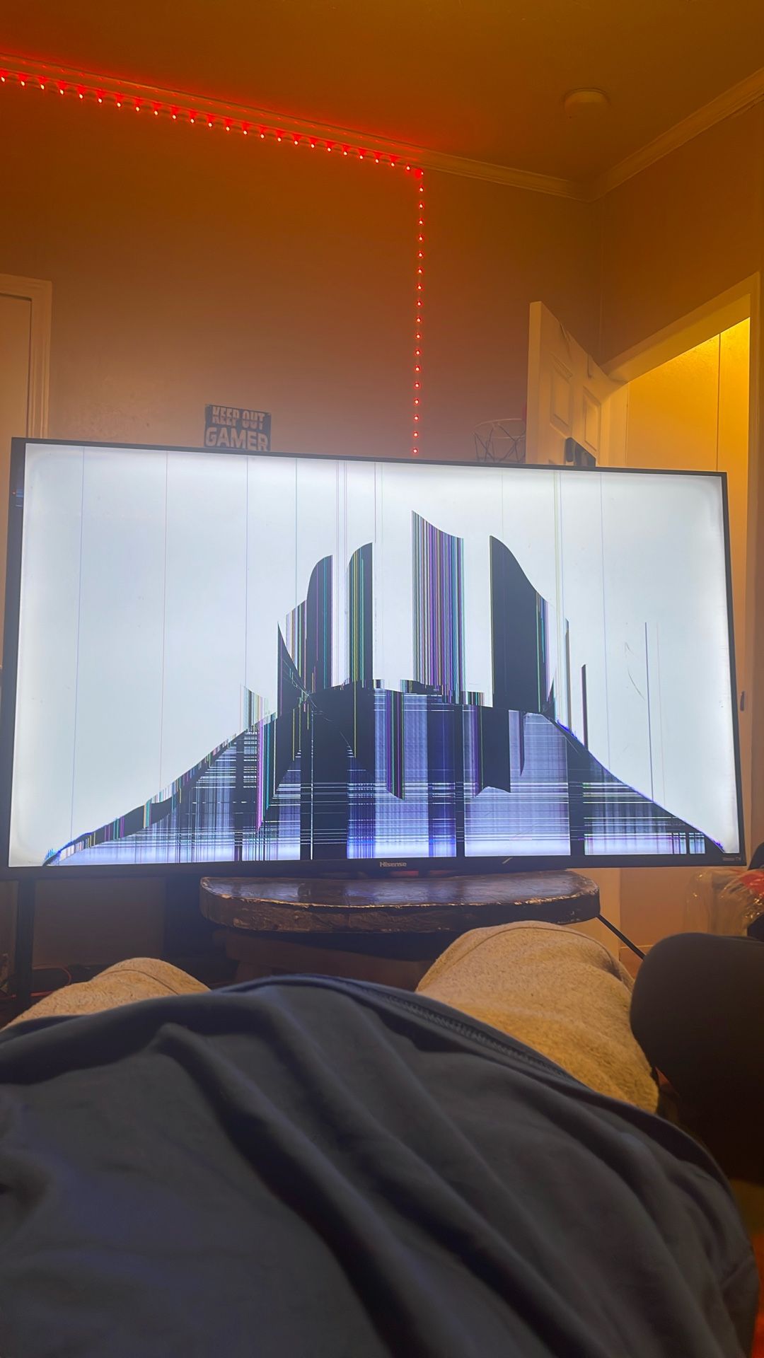 40in Hisense Roku TV (Broken)