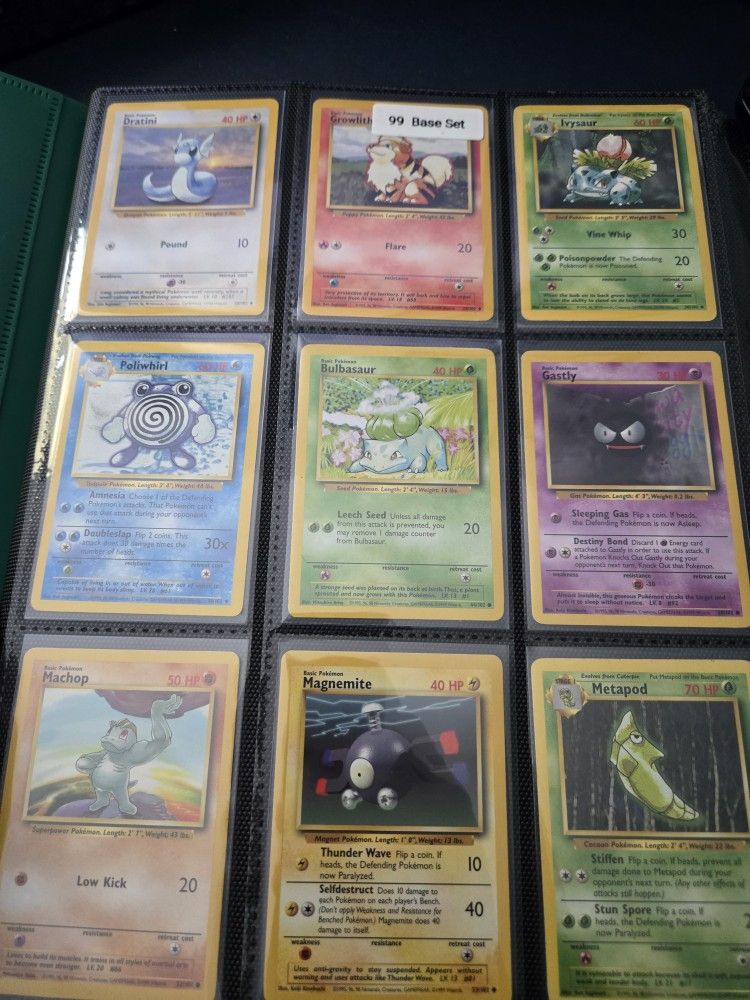 1999 Pokemon Cards