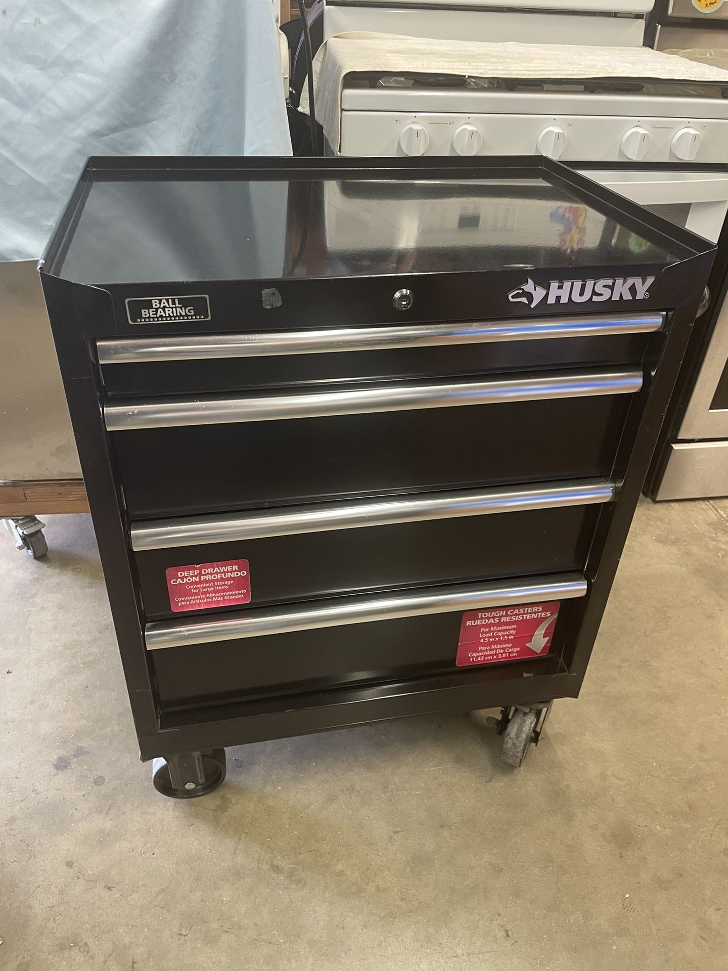 Tool Box Husky Black W 27