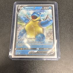 Blastoise V Pokemon Card 