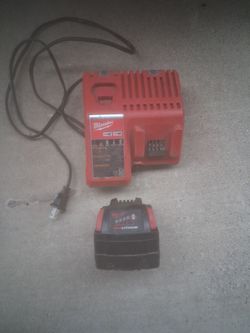 Milwaukee m18 charger plus 5.0 battery