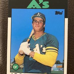Jose Canseco Rookie Card