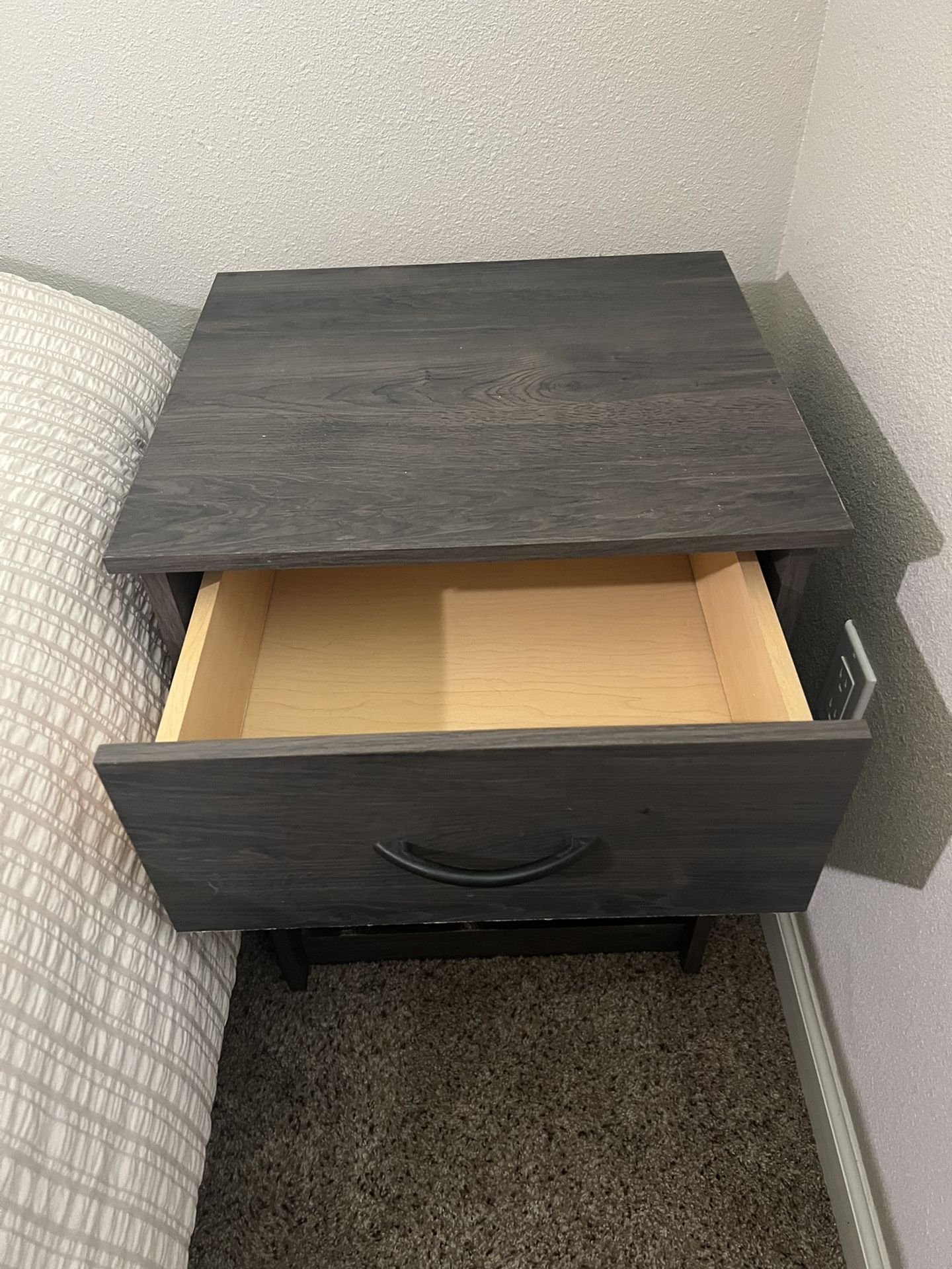 Grey End Table