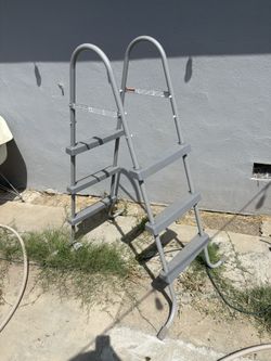 New Ground Pool Ladder 
