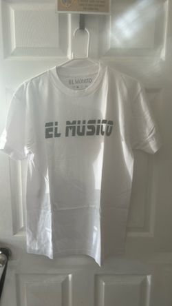El Monito 'El Musico' White Graphic T-Shirt