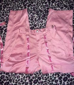 Dolls Kill Bratz Pink Baggy Pants 