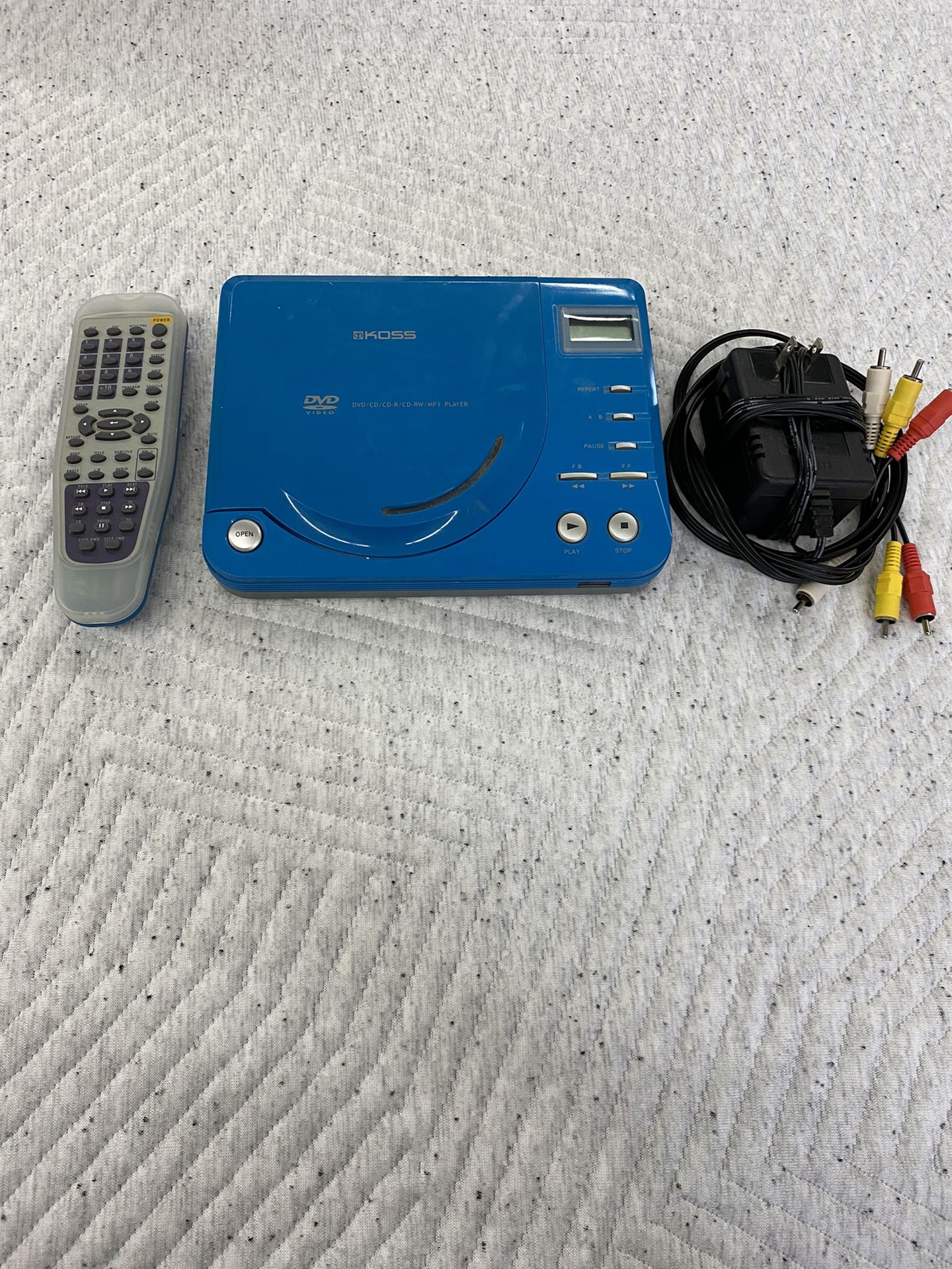 DVD Player with Remote.