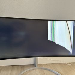 LG 34” curve LED Monitor