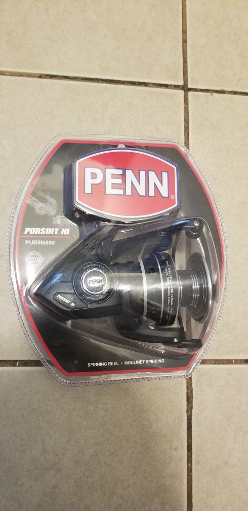 Penn PURSUIT 6000 Spinning reel brand new firm on price for Sale in Lodi,  CA - OfferUp