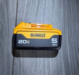 Dewalt 5.0 20 volts battery