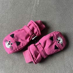 Little Girl Snow Gloves 