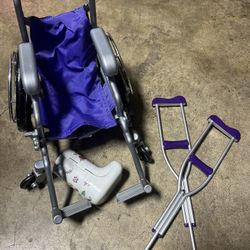 Handicap Supplies For American Girl Doll 
