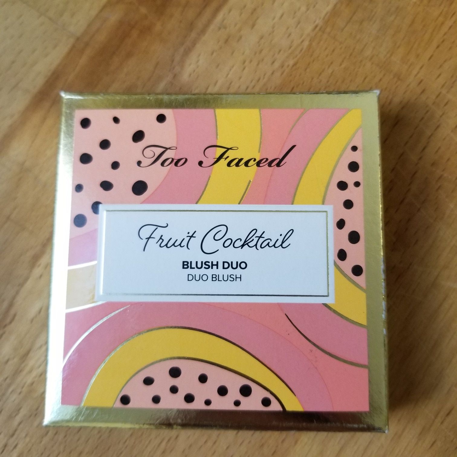 Too Faced fruit cocktail blush duo