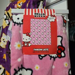 Hello Kitty Throw Blanket