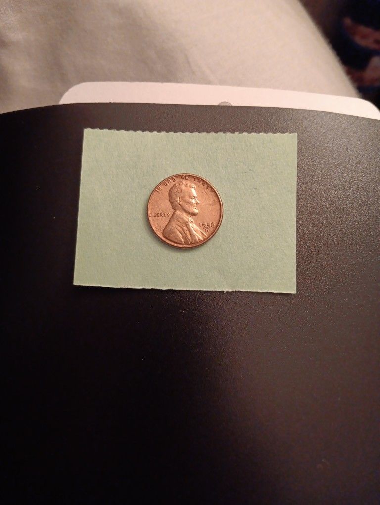 1956 D LINCOLN WHEAT PENNY