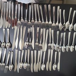 Brand New Luxury Plastic Silverware Light Weight