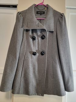 Gray Black River Coat M