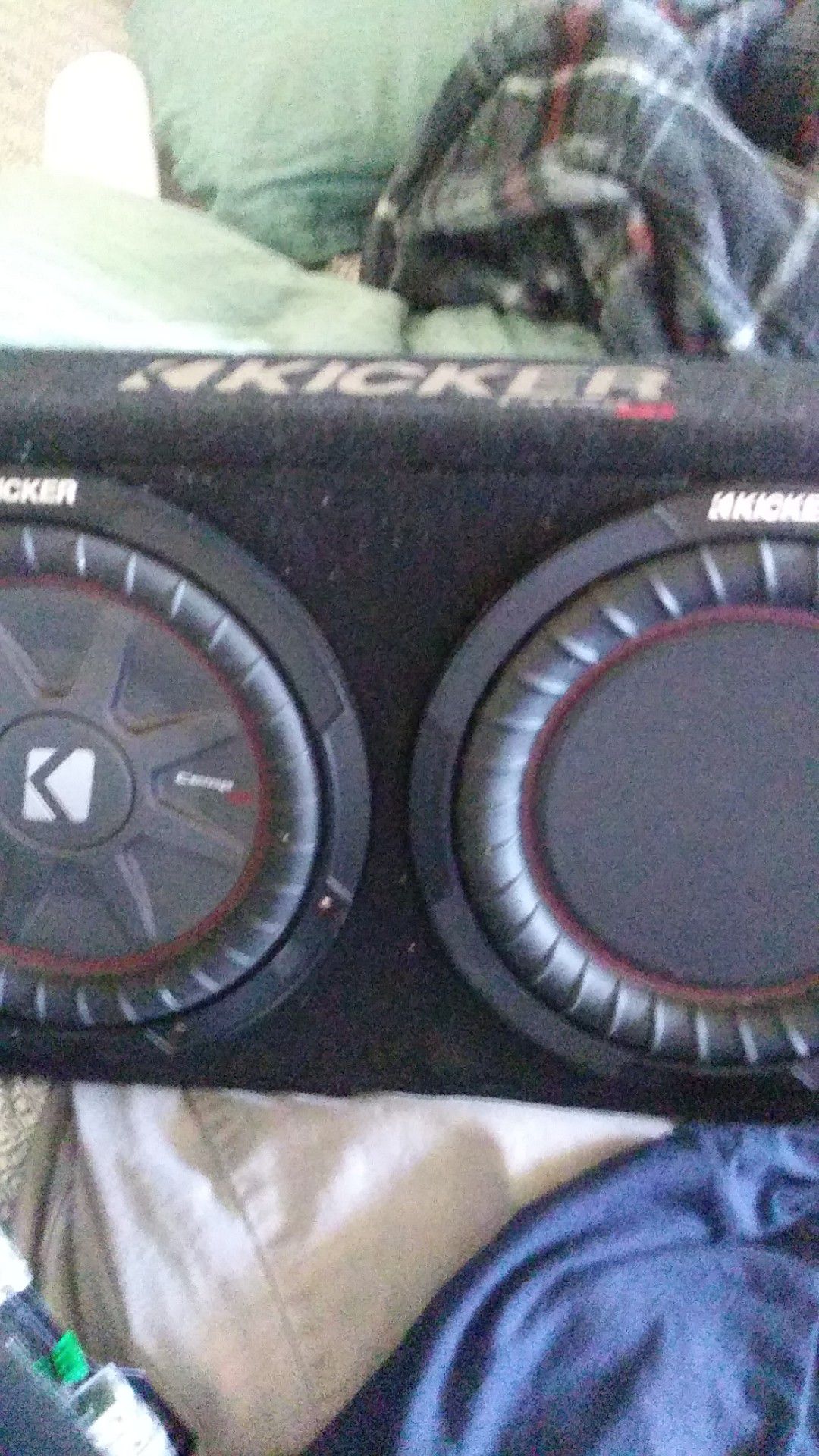 Complete car system with Pioneer touch screen stereo kicker competition rt inner fire a 2 Channel 900 Wat amp excellent deal