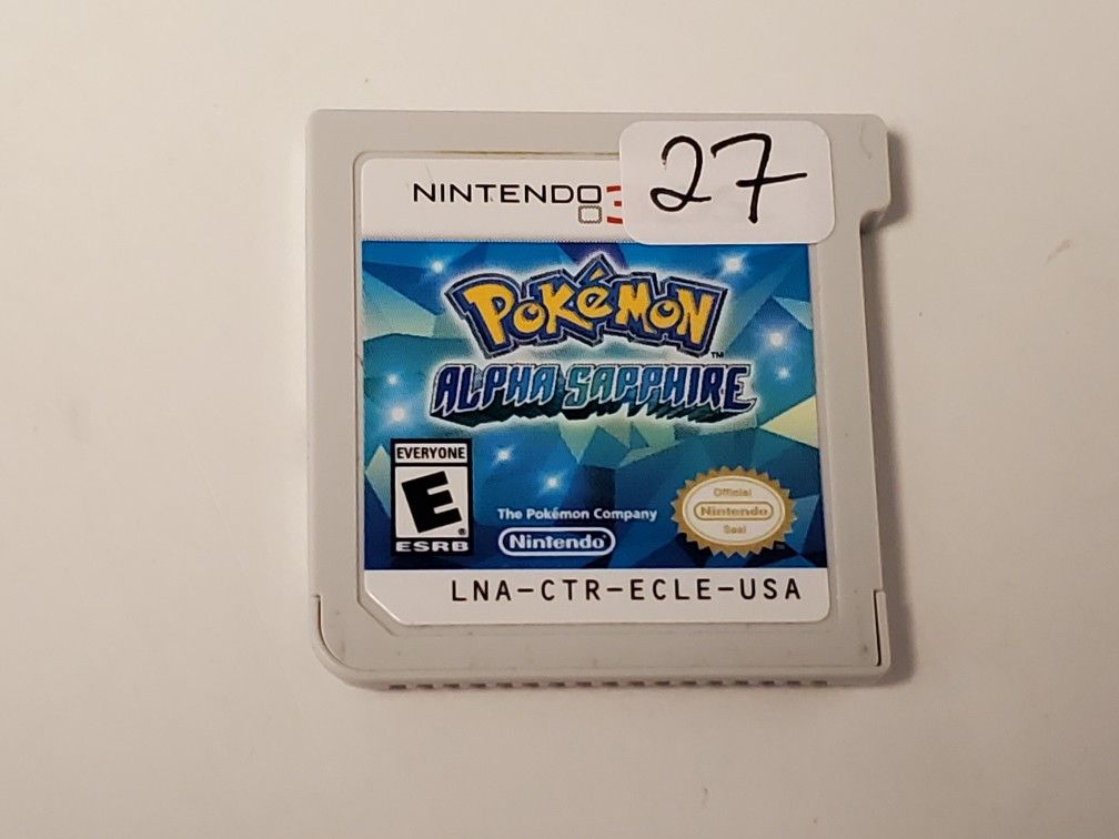 Nintendo 3ds Pokemon Alpha Sapphire