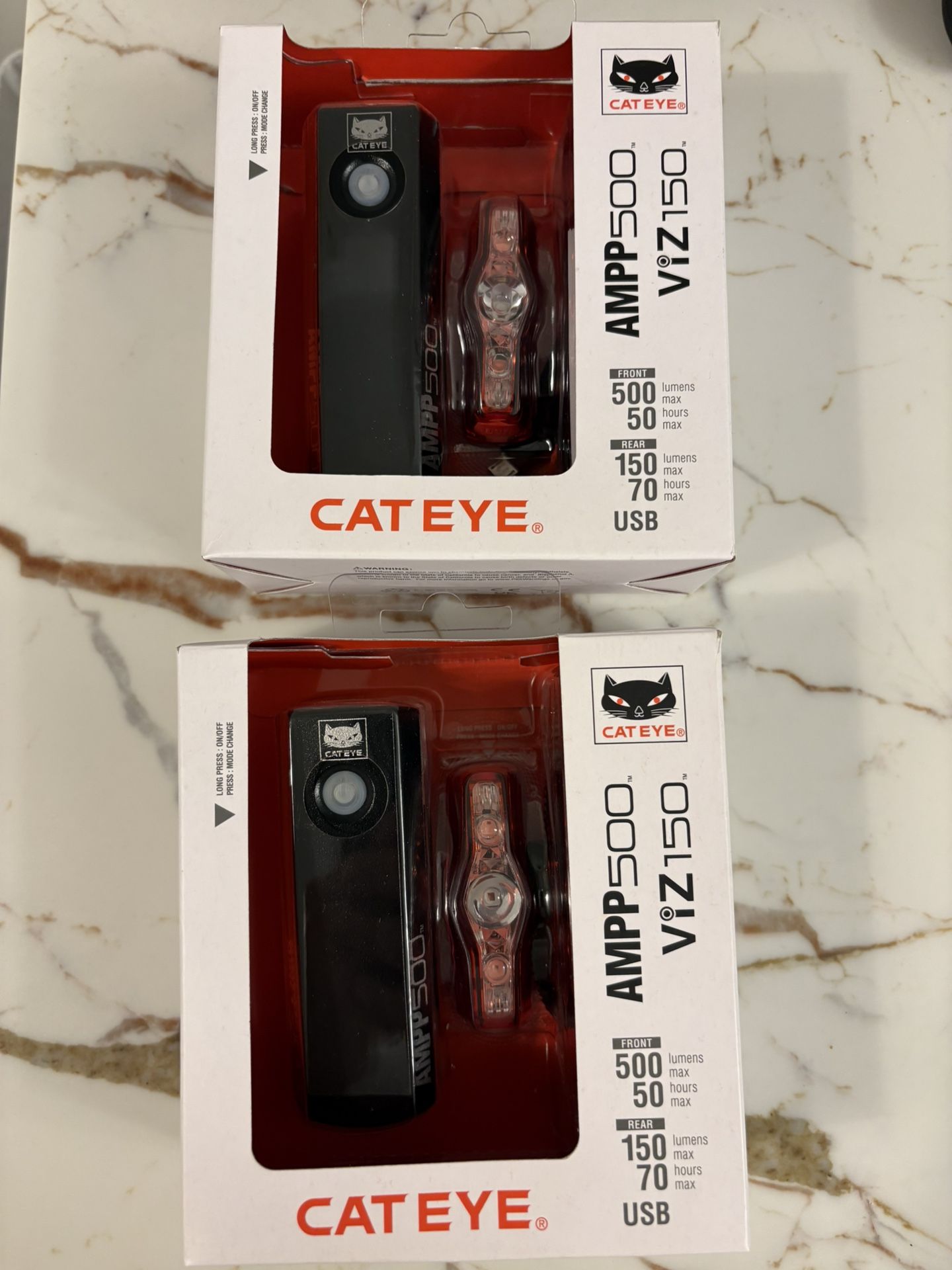 CatEye AMPP500 Headlight And VIZ150 Taillight 