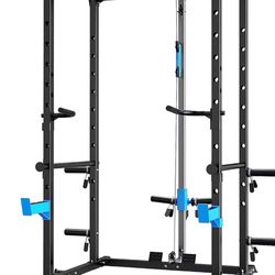 Bench, Squat Rack W/weights